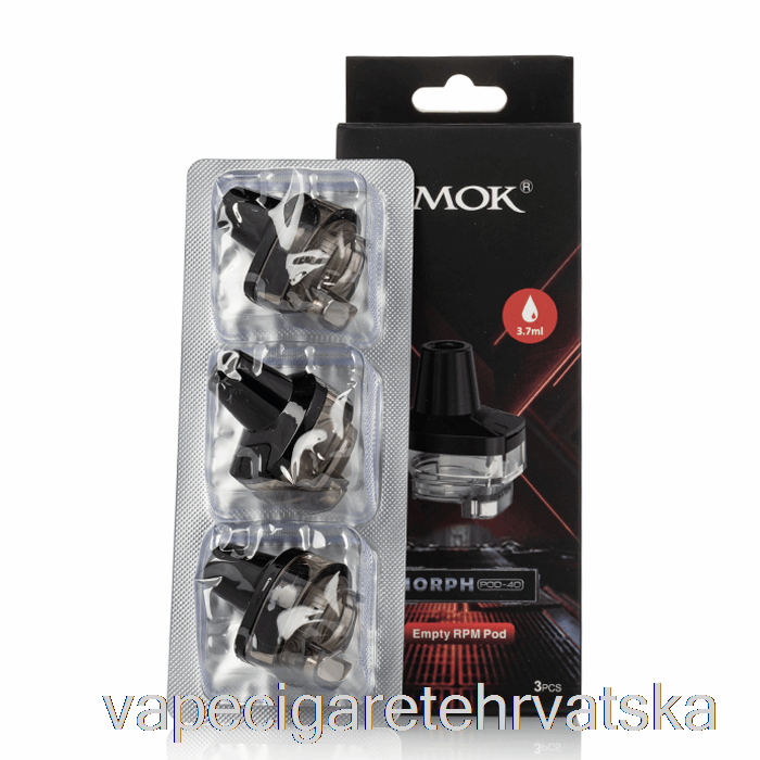 Vape Hrvatska Smok Morph Pod-40 Replacement Pods [rpm] 3.7ml Morph Pod-40 Pods